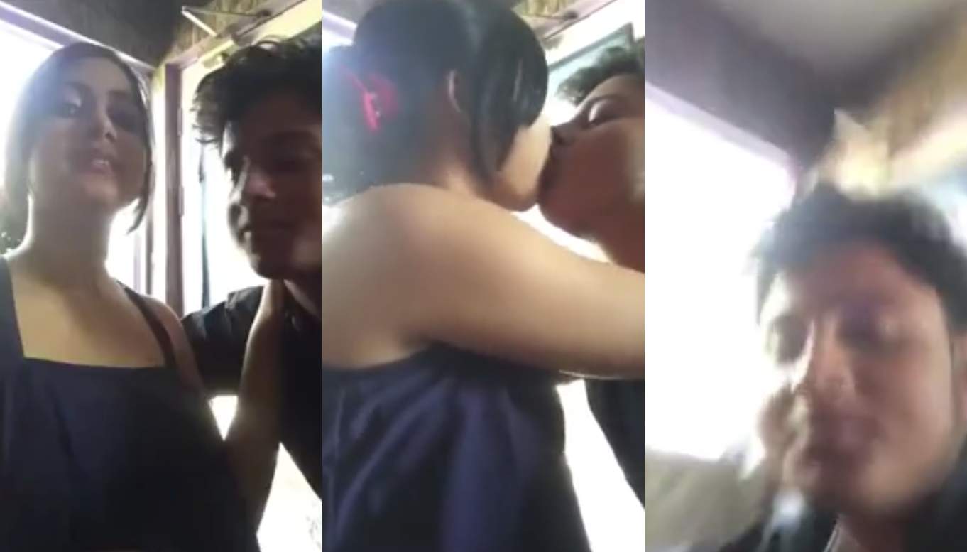 Viral Pune girl hard kissing Hot Video