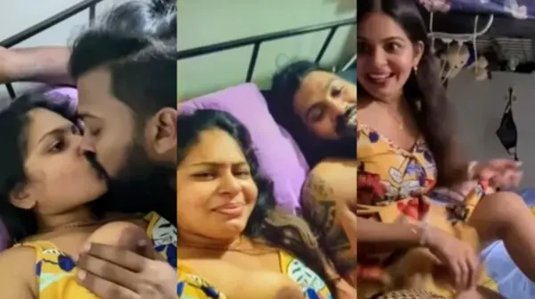 Desi Couple BF Licking her Boobs GF Sex Full Video