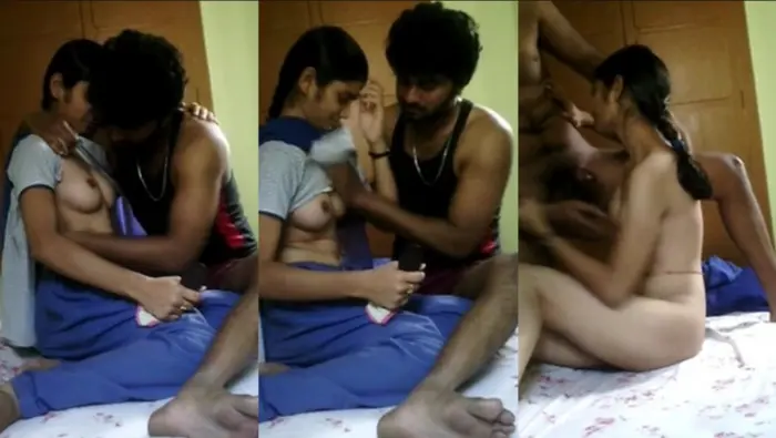 Cute College GF Bunking Class Fucking With Lover HD Video