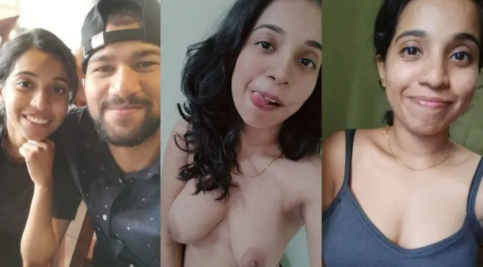Cute Girlfriend Mallu Boobs Licking Her Fingers Video