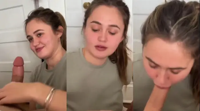Cute Sexy Babe Sucking Big Cock HD Video