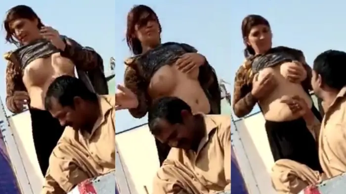 Pakistani Bhabhi Showing Boobs In Outdoor HD Video
